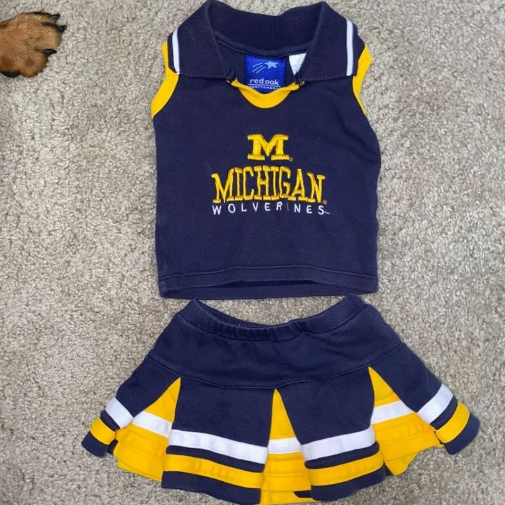 12 Month- University of Michigan Cheer Uniform